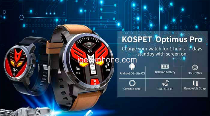 Смарт-часы Kospet Optimus Pro лучше телефона?