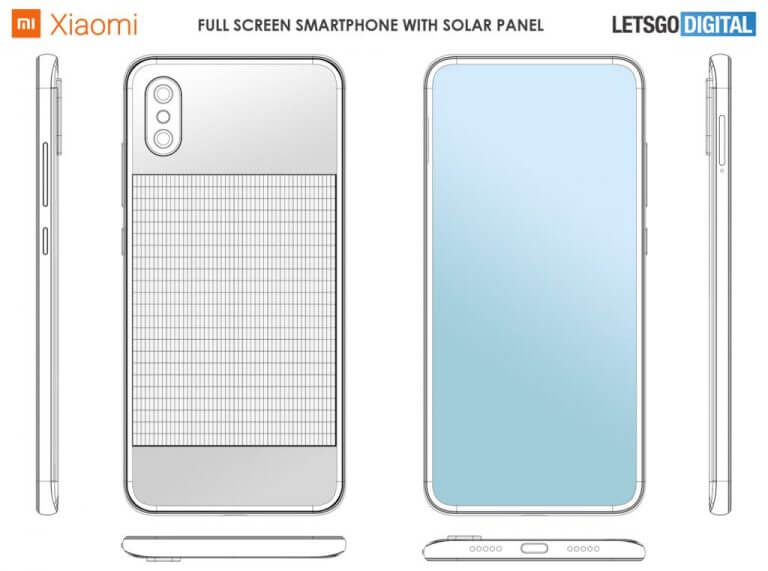 Новый смартфон Xiaomi с солнечной батареей