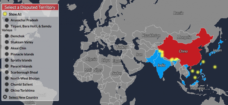 Территориальные споры в мире. Карта территориальных споров КНР. Спорные территории в мире на карте. Спорные территории Китая.
