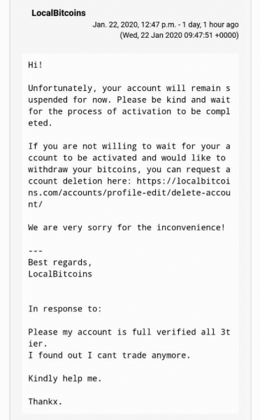 LocalBitcoins ограничил доступ для пользователей из нескольких стран