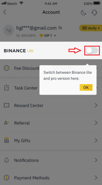 Binance Lite - как просто и быстро купить криптовалюту с телефона?