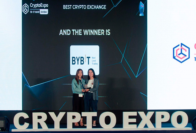 Bybit названа лучшей криптобиржей на Crypto Expo Dubai